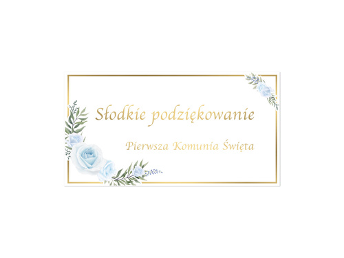Wedding cake labels, 30 pcs