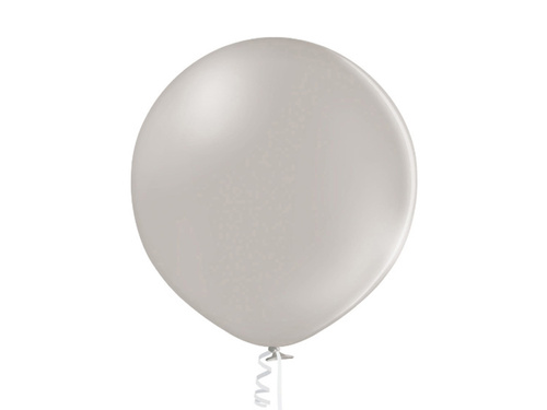 Pastel gray latex balloon - giant 90 cm - 1 pcs.