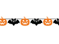 Bat Halloween garland - 300 cm - 1 pc
