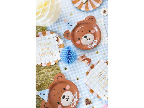 Party Paper Plates - 21 x 23 cm - 6 pcs