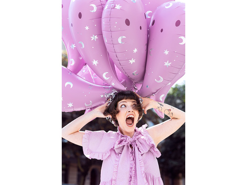 Balon foliowy Duch na Halloween - 41 x 70 cm - 1 szt.