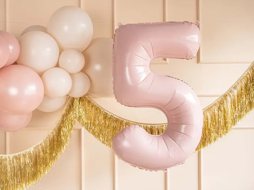 Number 5 Pink Foil Balloon - 72 cm - 1 pc