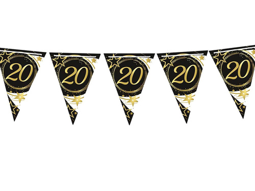 Flagbanner Black 20 - 300 cm - 1 pc