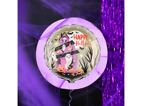 Balon foliowy Dom grozy - 45 cm - 1 szt.