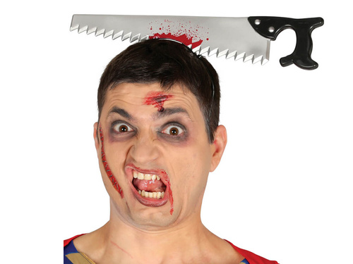 Saw in head