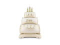 Balon foliowy stojący Tort urodzinowy Happy Birthday - 70x100 cm - 1 szt.