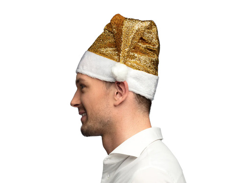 Hat Santa Gold