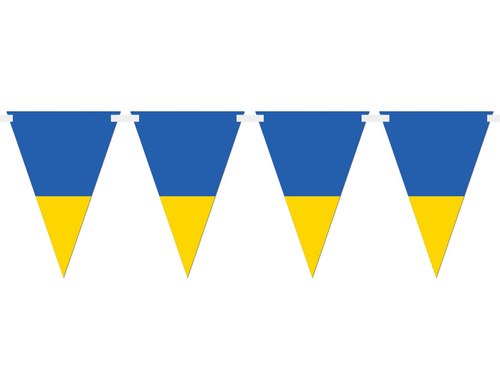 Hanging Banner Flag of Ukraine - 5m