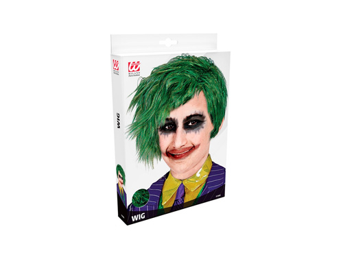 Peruka złego klauna w pudełku