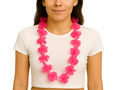 Hawaiian pink necklace.