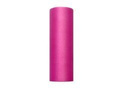 Fuchsia smooth tulle - 15 cm x 9 meters - 1 pcs.