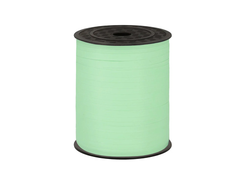 Decorative ribbon for balloons - pastel green - 458 m