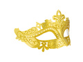 Maska karnawałowa - złota - 1 szt.