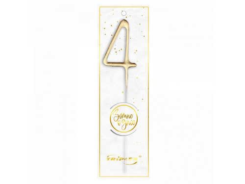 Cold fires number 4 gold - 1 piece.