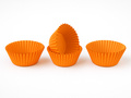 Papilotki do babeczek pomarańczowe - 50 szt.