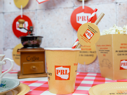 PRL birthday cups - 250 ml - 6 pcs.