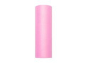Plain tulle light pink - 15 cm x 9 meters - 1 pcs.