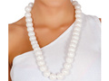 Naszyjnik z dużych pereł - 1 szt.