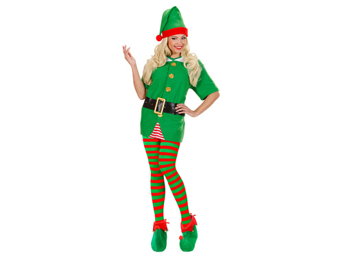 Socks green-red stripes