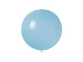 Giant balloon 80 cm in diameter - light blue pastel.