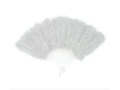 White feather fan