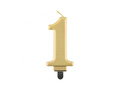 Gold Candle no 1 - 1 pc