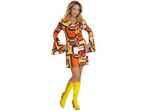 70s lady dress