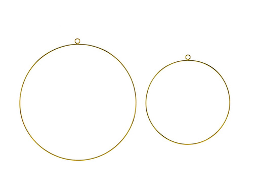 Metal pendants Wheels - 2 pcs.