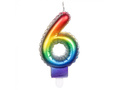 Candle no 6 - 1 pc