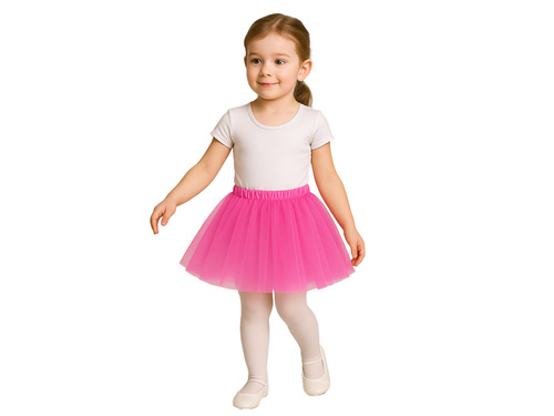 Tutu skirt rose - 1 pc