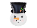 Snowman Junior Shape Foil Balloons - 61 x 45 cm - 1 pc