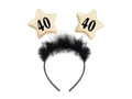 Fortieth birthday band black - 1 pc.
