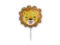 Foil balloon for lion stick - 23 cm - 1 pc.