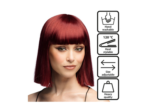 Peruka Djamilla cynamonowy brąz