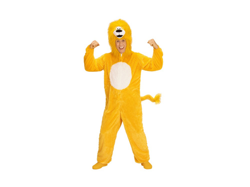 Pluszowy strój żółtego lwa