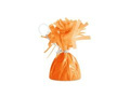 Foil weight for helium-filled balloons - orange - 145 g.