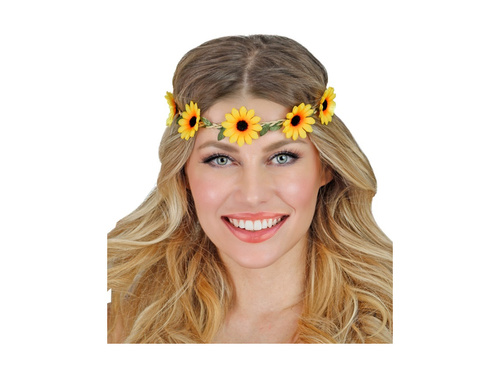 Opaska ze słonecznikiem