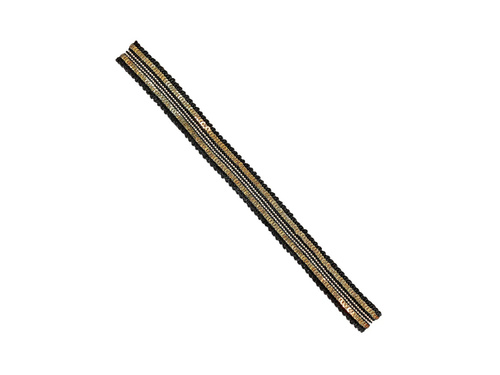 Czarna opaska kabaretowa