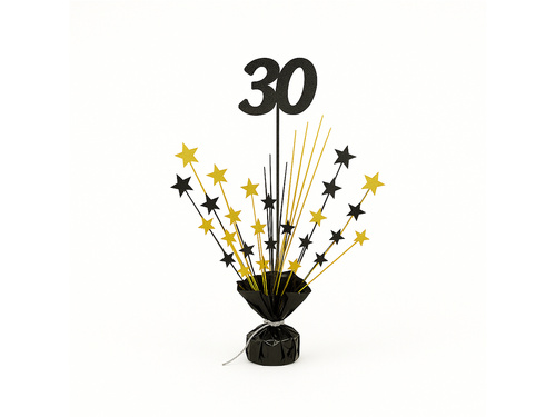 Dekoracja stołu na 30-stkę - 36  cm - 1 szt.