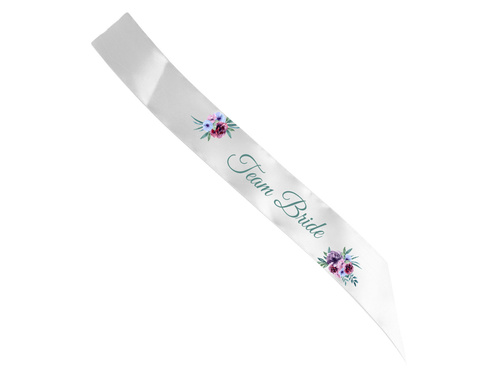 Team Bride bachelorette party sash - 140 cm - 1 pc.