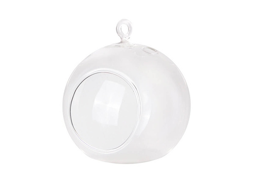 Glass balls - candle holders - 10 cm - 4 pcs.