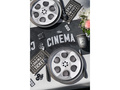 Cinema plates - 22,5 cm - 10 pcs.