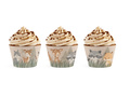 Cupcake liners Forest Animals - 6 pcs.