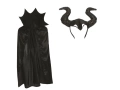 She-devil horns and cloack