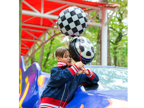 Balon foliowy Szachownica - 45 x 50 cm - 1 szt.