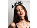 Halloween Headband with bats