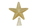 Gwiazda choinkowa złota - 19 cm - 1 szt.