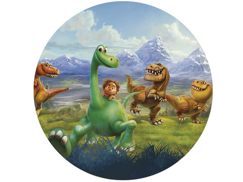 Decorative Good Dinosaur cake wafer - 20 cm