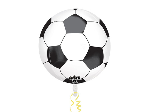 Foil balloon soccer ball - 40 cm