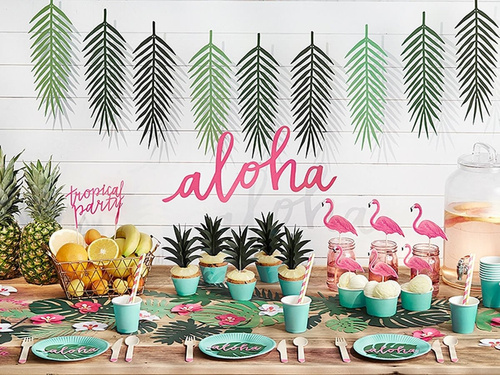 Aloha table business cards - 14,5 x 11 cm - 6 pcs.